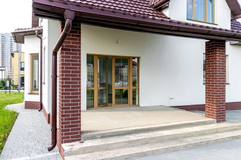 Completed Cement Porches