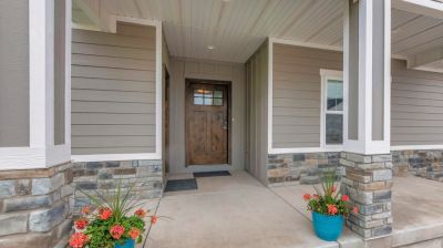 A Cement Porch is Very Durable!